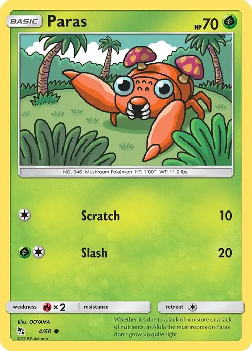 Paras card art