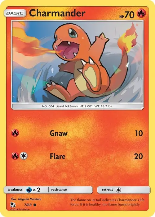 Charmander card art