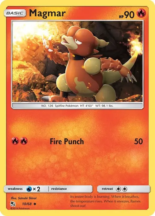 Magmar card art