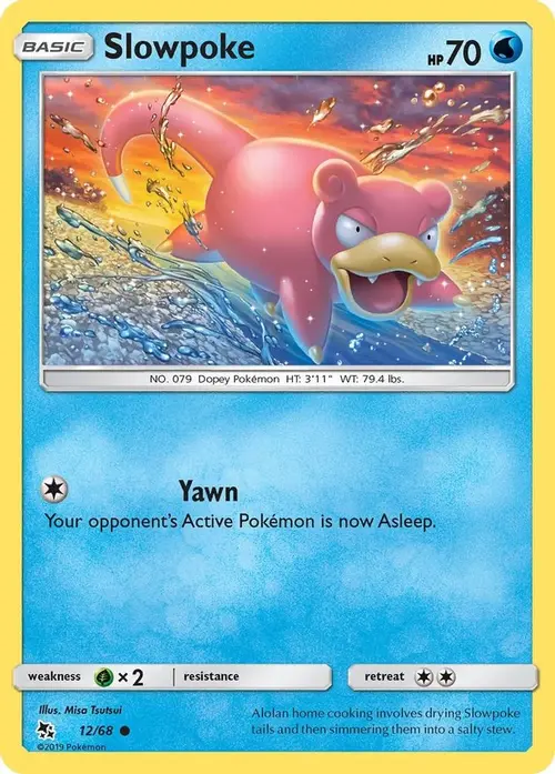 Slowpoke card art