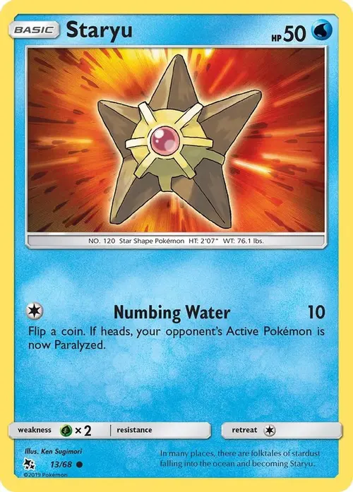 Staryu card art