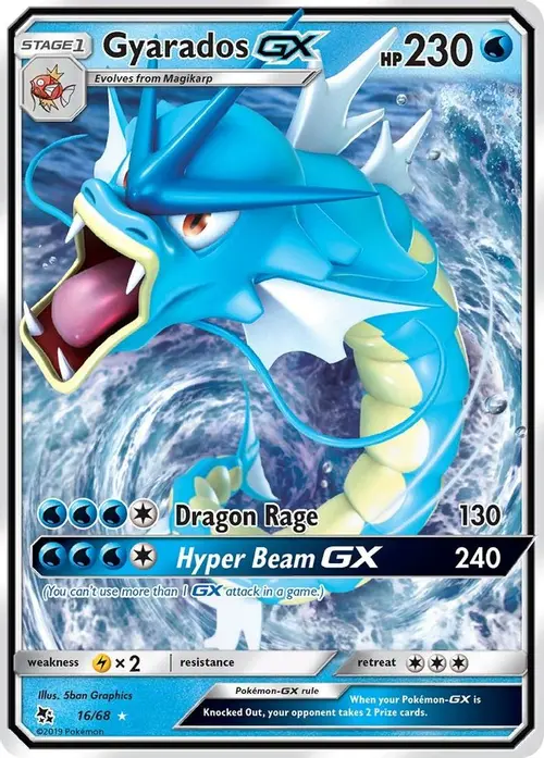 Gyarados GX card art
