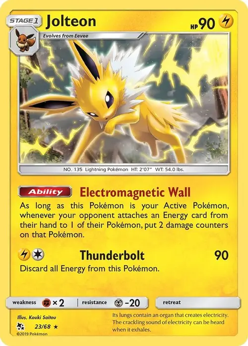 Jolteon card art