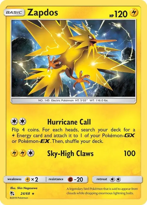 Zapdos card art