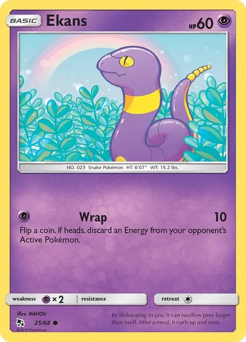 Ekans (25) card art