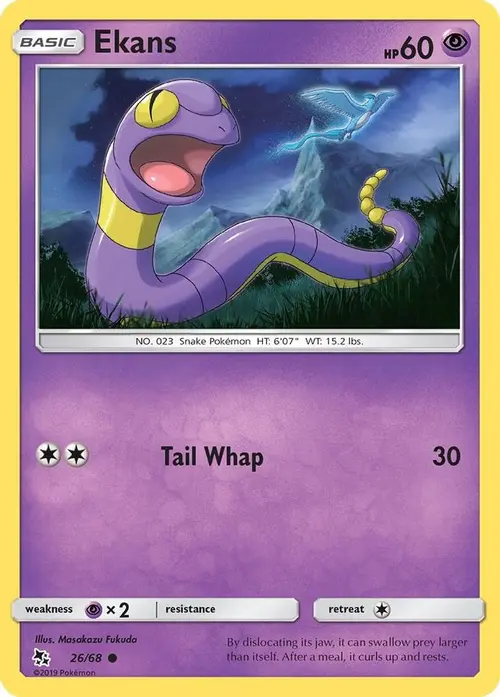 Ekans (26) card art