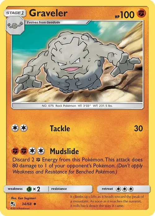 Graveler card art