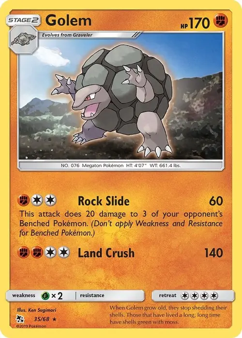 Golem card art