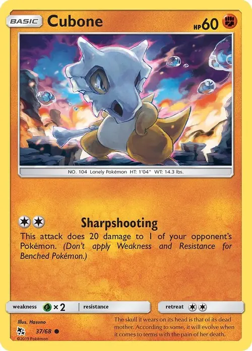 Cubone card art