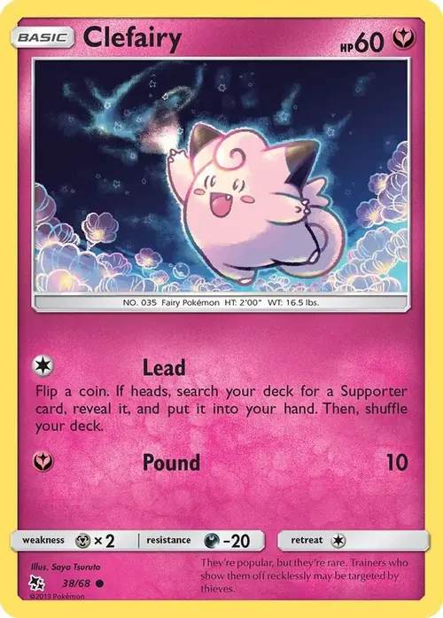 Clefairy (38) card art