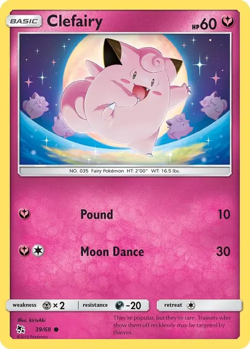 Clefairy (39) card art