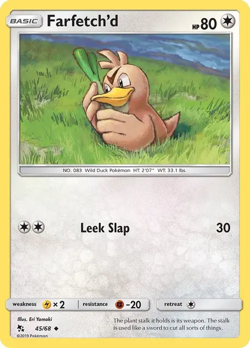 Farfetch'd card art