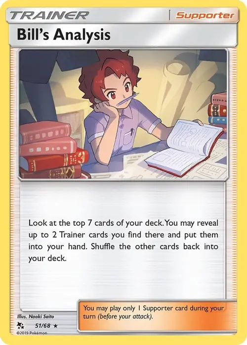 Bill's Analysis card art