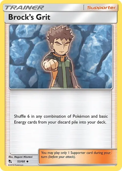 Brock's Grit card art