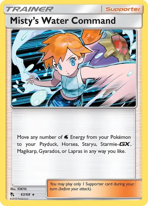 Misty's Water Command card art