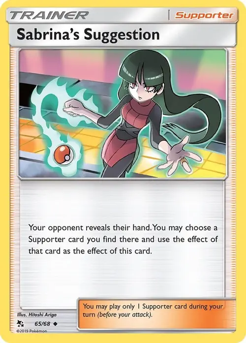 Sabrina's Suggestion card art
