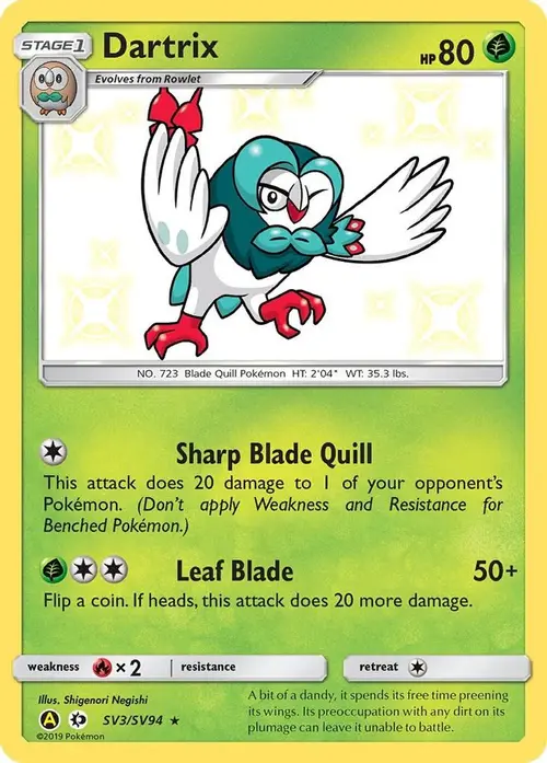 Dartrix card art
