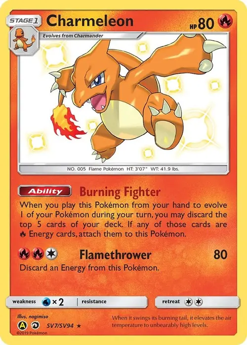 Charmeleon card art