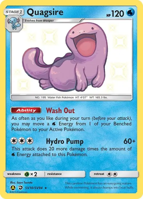 Quagsire card art