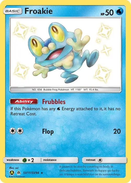 Froakie card art