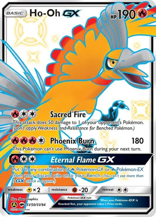 Ho-Oh GX card art