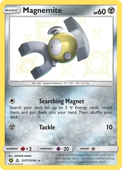 Magnemite card art