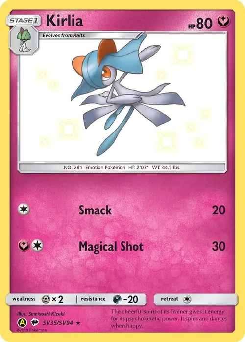 Kirlia card art