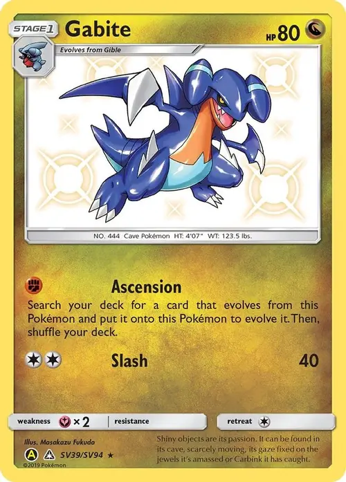 Gabite card art