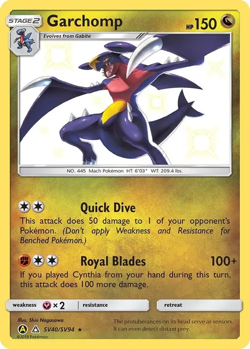 Garchomp card art