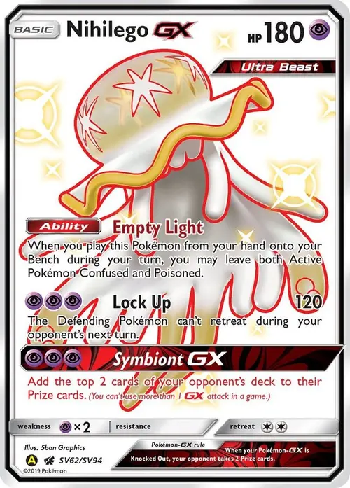 Nihilego GX card art