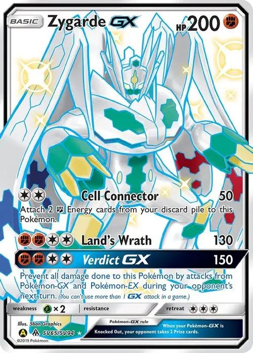 Zygarde GX card art