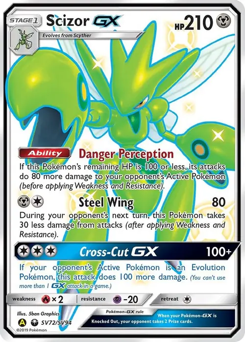 Scizor GX card art