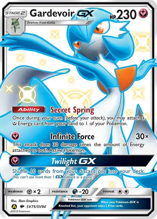 Gardevoir GX card art