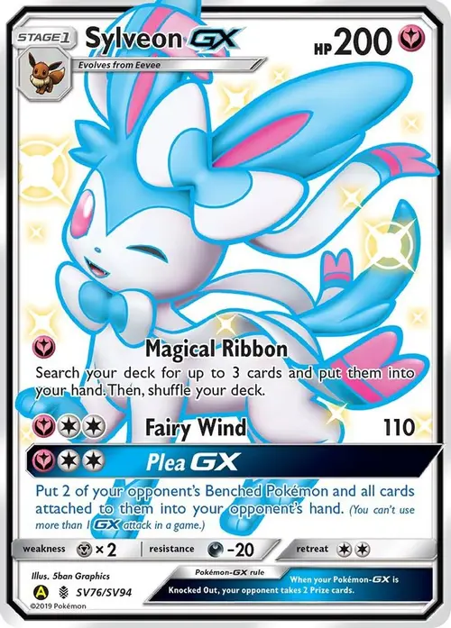 Sylveon GX card art