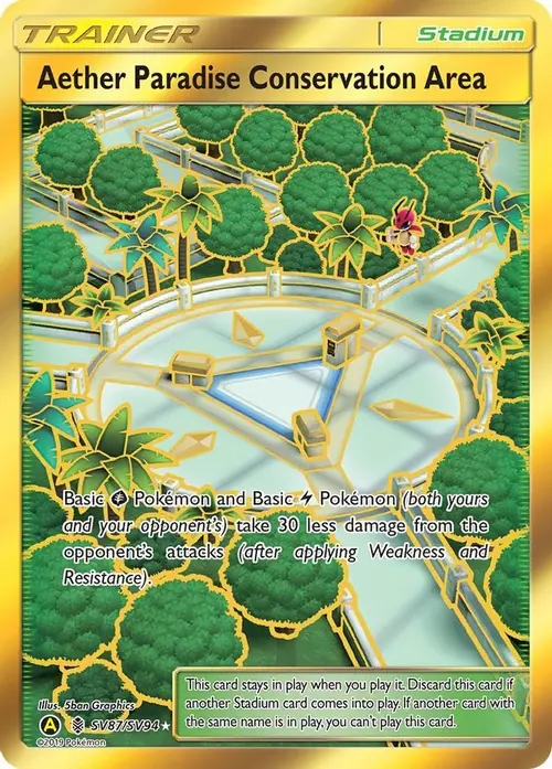 Aether Paradise Conservation Area card art