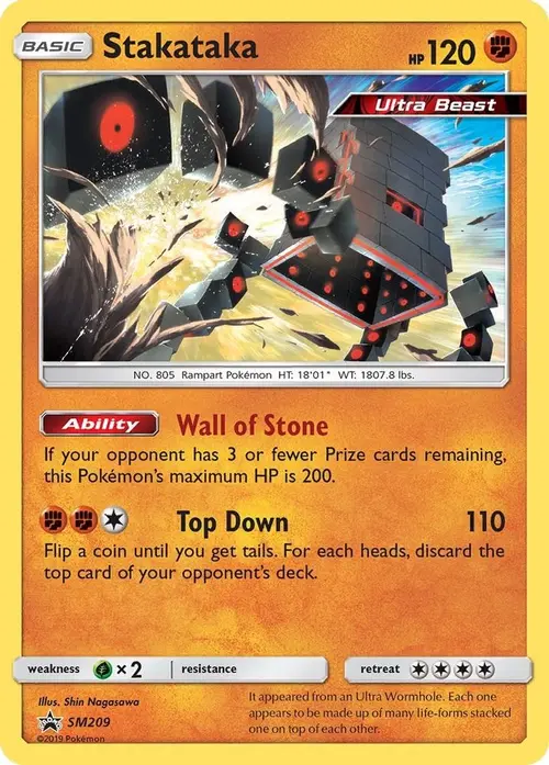 Stakataka - SM209 card art