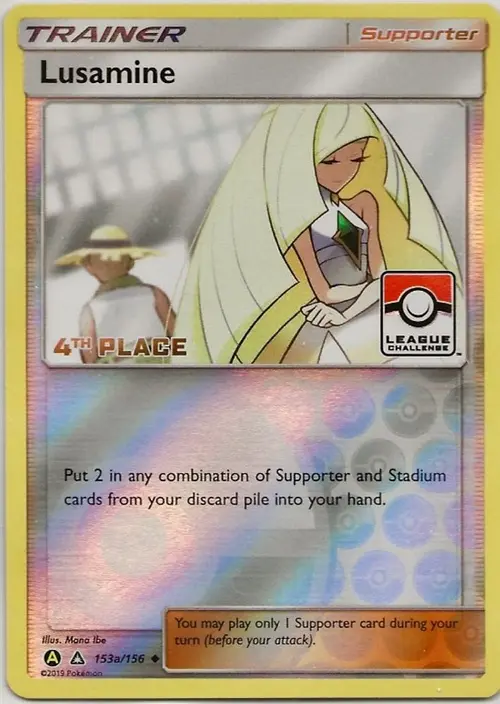 Lusamine - 153a/156 (League Challenge) [4th Place] card art