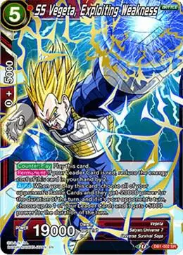 SS Vegeta, Exploiting Weakness card art