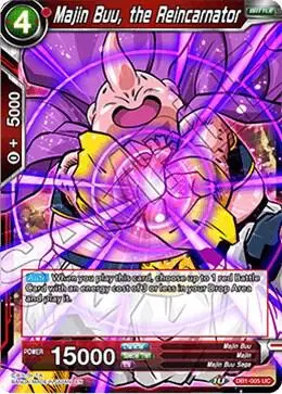 Majin Buu, the Reincarnator card art