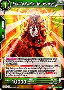 Swift Combo Kaio-Ken Son Goku card art