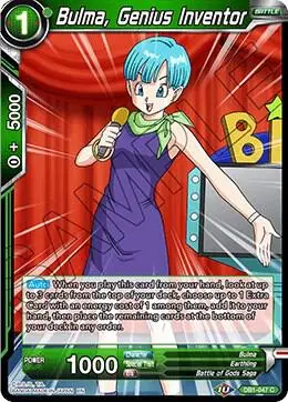 Bulma, Genius Inventor card art