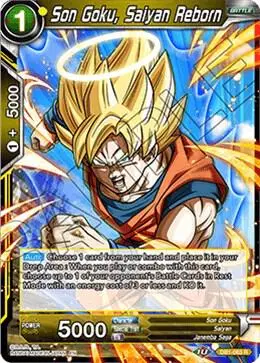 Son Goku, Saiyan Reborn card art