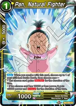 Pan, Natural Fighter card art