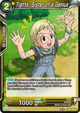 Tights, Sister of a Genius card art