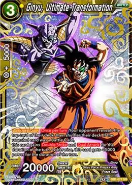 Ginyu, Ultimate Transformation card art