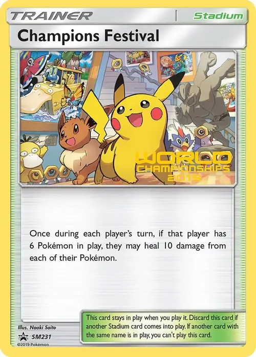 Champions Festival - SM231 (World Championships 2019) card art