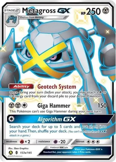 Metagross GX card art