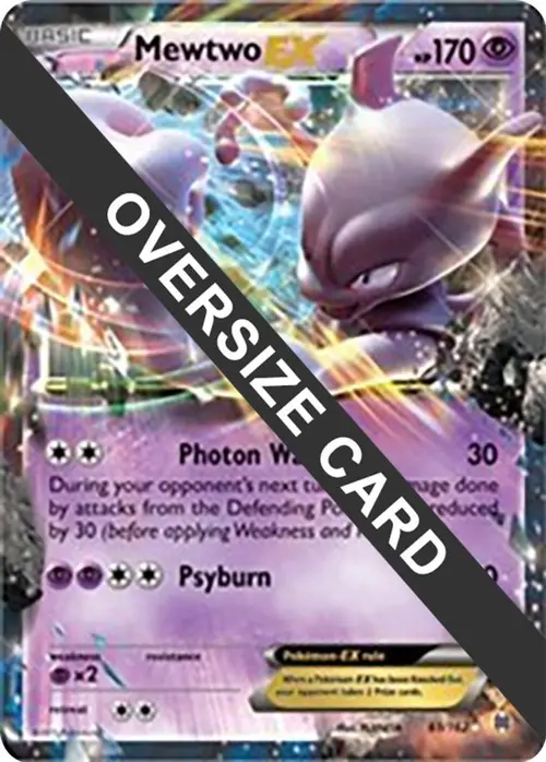 Mewtwo EX - 61/162 card art