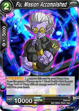 Fu, Mission Accomplished card art