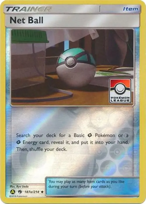 Net Ball (Pokemon League) - 187a/214 card art